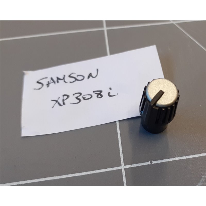 Silver knob for Samson XP308i