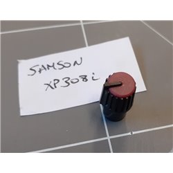 Bouton plastique rouge pour Samson XP308i
