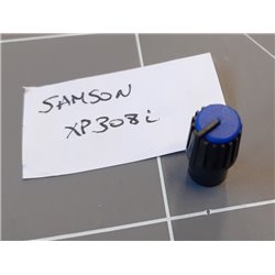 Bouton plastique bleu pour Samson XP308i