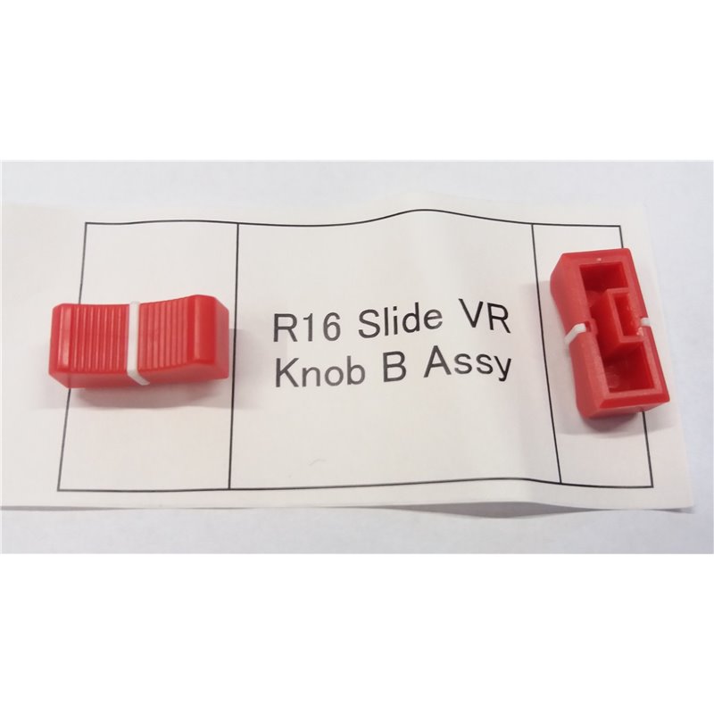 Red fader knob for ZOOM R16